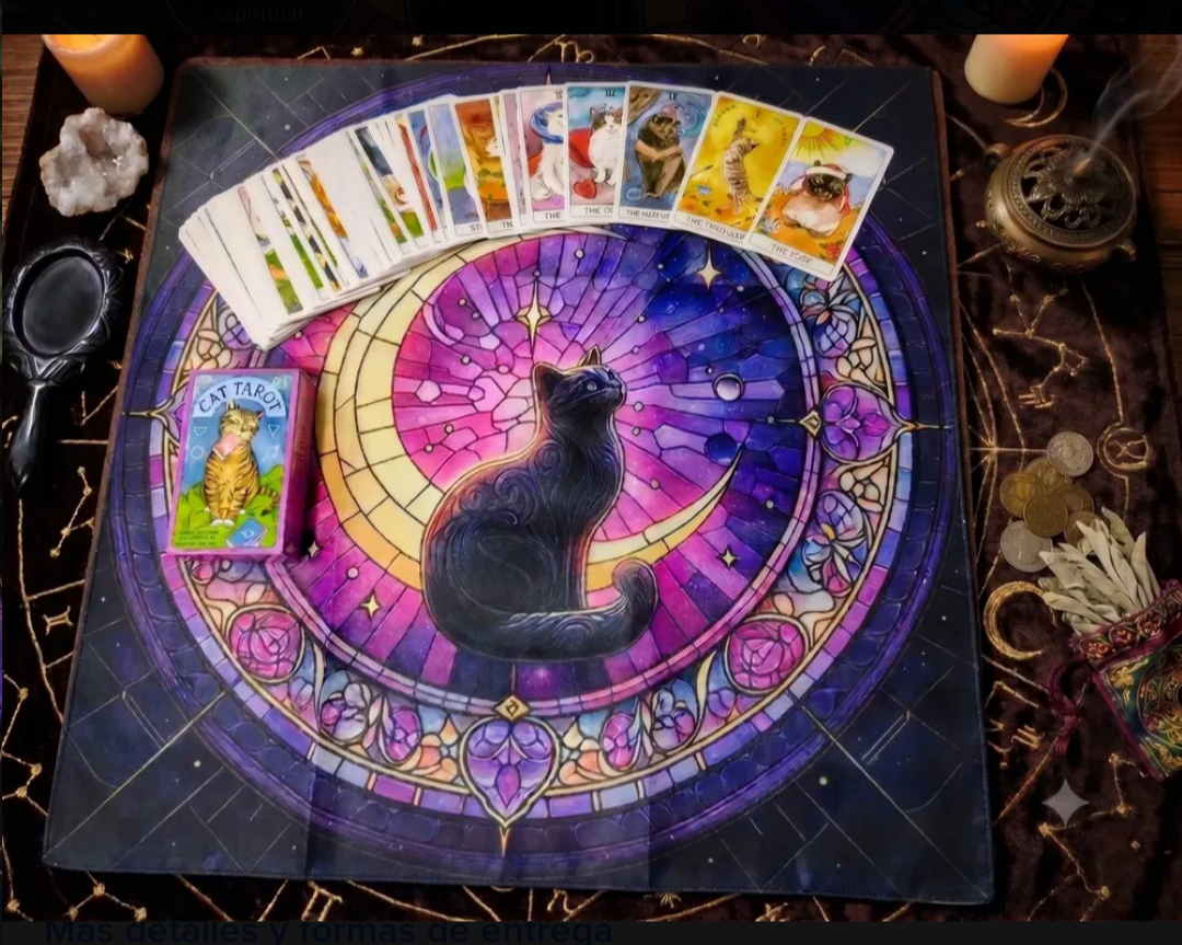 Tarot Gato más Paño de Lectura